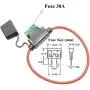 SimpleDailyGoods-10 Pack 12V/DC ATC/ATO 12AWG in-Line Fuse Holder for 5Amp/7.5Amp/10Amp/15Amp/20Amp/25Amp/30Amp fuses Suitable for Installing Cars,Motorcycles,Buses etc,and Other Electronic Equipment