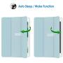 JETech Case for iPad Air 2 (Not for iPad Air 1st Edition), Smart Cover Auto Wake/Sleep, Light Blue