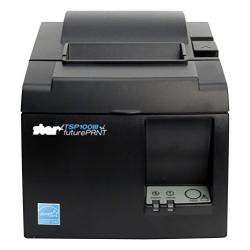 Star Micronics 39463110 Refer to 39464910 Once Depleted, Tsp143L Gray Us, Thermal, Printer, Cutter, Ethernet (LAN), Gray, Internal Power Supply and Cables Included