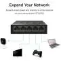 TP-Link Litewave 5 Port Gigabit Ethernet Switch | Desktop Ethernet Splitter | Plastic Case | Unshielded Network Switch | Plug & Play | Fanless Quiet | Unmanaged (LS1005G)