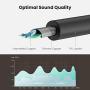 UGREEN Headphone Splitter 3.5mm Audio Stereo Y Splitter Extension Cable Male to Female Dual Headphone Jack Adapter for Earphone Headset Compatible with iPhone Samsung Tablet Laptop Black