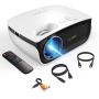 Mini Projector-2021 Latest Portable Video Projector for Home Theater/Outdoor Movie/Video Game, Support 1080P/236 Projector Screen, Compatible with Netflix/TV Stick/Phone/Laptop/PC/HDMI/USB