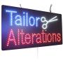 Tailor Alterations Sign, TOPKING Signage, LED Neon Open, Store, Window, Shop, Business, Display, Grand Opening Gift