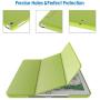 JETech Case for iPad (9.7-Inch, 2018/2017 Model, 6th/5th Generation), Smart Cover Auto Wake/Sleep, Green