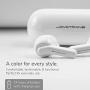 JoveTrans Lite Translator Earbuds, Portable Language Translator Device for On-The-Go Wireless Translation (White)