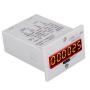 6 Digits Electronic Counter, Counting Range LED Digital Display Counter Relay Non Voltage Counter for Various Signal Input Counts Magnetic Switch (AC/DC24V)