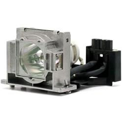 PHO VLT-EX100LP Genuine Original Replacement Bulb/Lamp with Housing for Mitsubishi ES10U EX100 EX100U Projector (OEM Ushio Bulb)