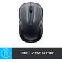 Logitech M325 Wireless Mouse Dark Silver