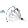 Mount-It! Expandable Two Monitor Computer Desk Mount Spring Arm Quick Release (MI-45116)