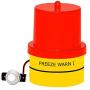 Freezing Temp Alert, Freeze Warn Light: Flashes Below 42°F Available in Red OR Blue (Red)