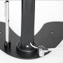 CTA Digital: Dual Security Kiosk Stand with Locking Case & Cable for iPad 2017/2018/iPad Air (Gen. 1-2)/iPad Pro 9.7, Black, for iPad Gen 5&6/ iPad Air (Gen. 1-2)/iPad Pro 9.7 (PAD-ASKB)