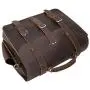 Polare Mens Full Grain Leather 16 Briefcase Shoulder Messenger Bag Fit 15.6 Laptop Polare Mens Full Grain Leather 16 Briefcase Shoulder Messenger Bag Fit 15.6 Laptop
