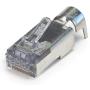 Platinum Tools Ezex44 Shielded RJ45 External Ground Connector 25/Clamshell Accessory Box (100025C)
