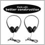 50 Bulk Headphones for Classrooms School Students Over Ear Earbuds