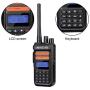 Retevis RT76P Rechargeable Walkie Talkies for Adults,Long Range Rugged Two Way Radio, 30 Channels VOX Radio,for Outdoor Camping Hunting(3 Pack)