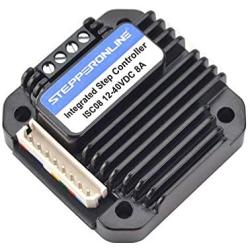 STEPPERONLINE Integrated Stepper Motor Controller 3-8A 12-40VDC for NEMA 23,24,34 Stepper Motor