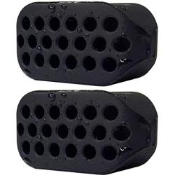 Jawline Exerciser Double Chin Reducer Face 2 pcs Neck Reducer Jaw Exerciser Chisell Jawline Face Slim Jawline Shaper Facial Exerciser Ball Keep Your Face Slim Coordinated (Black2)