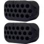 Jawline Exerciser Double Chin Reducer Face 2 pcs Neck Reducer Jaw Exerciser Chisell Jawline Face Slim Jawline Shaper Facial Exerciser Ball Keep Your Face Slim Coordinated (Black2)