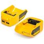 Battery Adapter (2-Pack) Compatible with Dewalt 12V/20V Lithium Ion Battery,Dual USB & DC Port Charger Power Source for Dewalt DCB090 DCB091