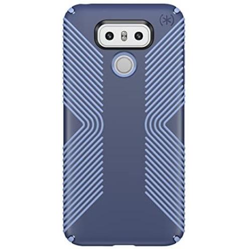 Speck Products Presidio Grip Cell Phone Case for LG G6 - Marine Blue/Twilight Blue