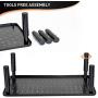 2 Pack Monitor Stand Riser - 3 Height Adjustable Monitor Stand for Laptop, Computer, PC, Printer, Mesh Metal Monitor Riser for Desktop Organizer 2 Pack Monitor Stand Riser - 3 Height Adjustable Monitor Stand for Laptop, Computer, PC, Printer, Mesh Metal Monitor Riser for Desktop Organizer