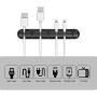Self-Adhesive Multi-opening Cable Clips, Table Cord Organizer, Cable Desktop Management, Wire Holder System with 7-openings for Phone Data Charging Cables, Computer, HDMI, Ethernet Mouse Cord (2 Pack)