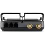 Belkin 8-Outlet Home And Office Surge Protector, Telephone Line And Flat AC Plug, 12ft Cord , Black