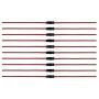 eBoot 22 AWG JST SM 2 Pin Plug Male and Female Connector Adapter with 135 mm Electrical Cable Wire for LED Light, 20 Pairs