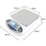 Patioer 5000 x 0.01g High Precision Lab Balance Scale, Digital Analytical Electronic Laboratory Balance Scale, Gold Jewelry Scales Kitchen Precision Weighing Electronic Scales