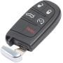 Beefunny 433MHz ID46 Chip M3N-40821302 Replacement 4+1 5 Button Smart Remote Key Fob for Chrysler 300 2011-2018 (1)