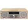 Crosley CR3501A-NA Fleetwood Bluetooth FM Clock Radio and CD Player, Natural
