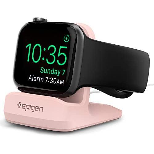 Spigen S350 Designed for Apple Watch Stand for 44mm/40mm Series 6/SE/5/4 and 42mm/38mm Series 3/2/1 - Pink Sand Spigen S350 Designed for Apple Watch Stand for 44mm/40mm Series 6/SE/5/4 and 42mm/38mm Series 3/2/1 - Pink Sand