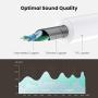 UGREEN Headphone Splitter 3.5mm Audio Stereo Y Splitter Extension Cable Male to Female Dual Headphone Jack Adapter for Earphone Headset Compatible with iPhone Samsung Tablet Laptop White