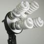 StudioFX H9004SB2 2400 Watt Large Photography Softbox Continuous Photo Lighting Kit 16'' x 24'' + Boom Arm Hairlight with Sandbag H9004SB2 by Kaezi