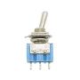 gadgeter 20 Pcs 125VAC 6A Amps On/On/ 2 Position Terminal SPDT Latching Mini Toggle Switch
