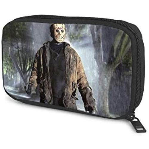 Hxuedan Friday The 13th The Data Cable Storage Bag is A Portable and Independent Design SuitableVFor Travelers to Place The Data Cable, Earphone and Electronic Product Data Cable Storage Bag