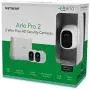 Arlo Pro 2 Home Security Camera System (2 pack) with Siren, Wireless, Rechargeable, 1080p HD, Audio, Indoor or Outdoor, Night Vision, Compatible with Alexa (VMS4230P) (Renewed)