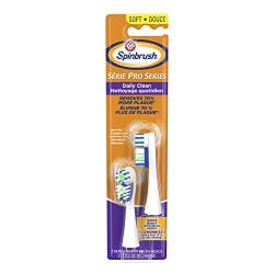 Arm & Hammer Spinbrush PRO Series Clean Replacement Brush Heads, Soft, 2 Count