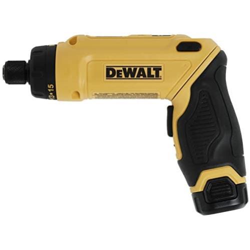 DEWALT 8V MAX Cordless Screwdriver Kit, Gyroscopic, 2 Batteries (DCF680N2)