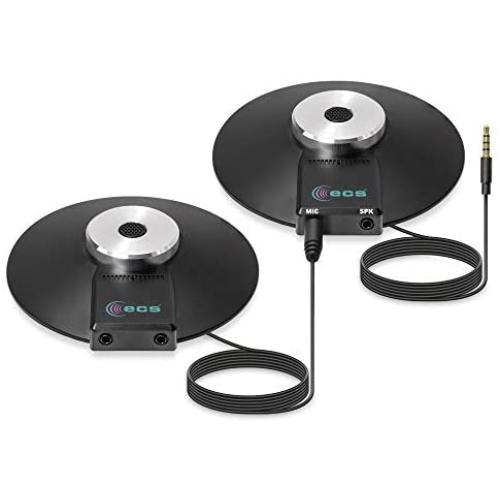 WordForum 3.5 mm 4 Pole with 3.5 mm Stereo Speaker Output Jack and (1) WordForm 3.5 mm 360° Conference Microphone - Omnidirectional Recording for Meetings