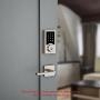 Kwikset SmartCode 915 Touchscreen Contemporary Electronic Deadbolt Featuring Smartkey In Satin Nickel
