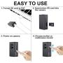 Mini Spy Camera,FUVISION Micro Camera with Motion Detect,1080P Full HD Hidden Camera with 1.5 Hours Battery Life,Hidden Security Camera with Loop Recording Perfect for Home and Office