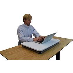 CHANGEdesk Mini - Affordable Height Adjustable Stand Up Desk Conversion and Laptop Standing Desk Converter (2 Pack | White)