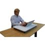 CHANGEdesk Mini - Affordable Height Adjustable Stand Up Desk Conversion and Laptop Standing Desk Converter (2 Pack | White)