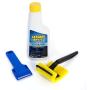 Cerama Bryte Cooktop Cleaning Kit, 10 oz Cooktop Cleaner, 1 Cleaning Pads & POW-R Grip Pad Tool, and Scraper, Heavy-duty Cleaning, Non Scratch, For Smooth-Top Cooking Surfaces and More, Biodegradable Cerama Bryte Cooktop Cleaning Kit, 10 oz Cooktop Cleaner, 1 Cleaning Pads & POW-R Grip Pad Tool, and Scraper, Heavy-duty Cleaning, Non Scratch, For Smooth-Top Cooking Surfaces and More, Biodegradable