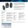 MIDNITE 125 DCA 125 VDC 1 POLE1 IN WIDE PANEL MOUNT 1/4 IN STUDS REMOTE TRIP CAPABLE CIRCUIT BREAKER- MNEDC125RT