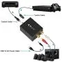 Digital to Analog Audio Converter, PORTTA SPDIF Optical Toslink Coaxial to RCA R/L Adapter DAC Converter for PS3 PS4 Xbox DVD Blu-ray Sky HDTV Apple TV Amplifier Stereo Soundbar