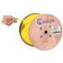 Newyork Cables Cat6A Riser (CMR) 1000ft - 23AWG 4 Pair Solid Bare Copper, 750MHz, Unshielded Twisted Pair (UTP), Available in Blue, White, Green, Black & Yellow Color
