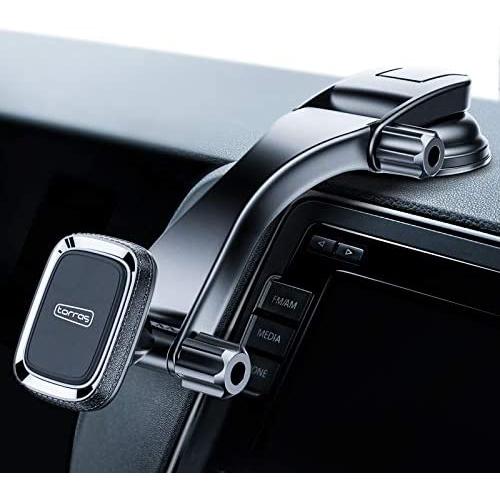 TORRAS Magnetic Car Mount, Adjustable Long Arm Car Phone Holder, Dashboard Mounts Smartphone Holder Stand Compatible with iPhone 11 Pro Max/X/XR/Xs Max/8/7 Plus, Galaxy Note 10/S10 Plus/S9 Google