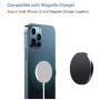 Sticky Magnetic Wall Mount for Magsafe case/ Magsafe Wallet/ iPhone 12 Series, Kuaguozhe Adhesive Wall Mount Holder for Magsafe Accessories, Car Mount for iPhone 12 on Dashboard